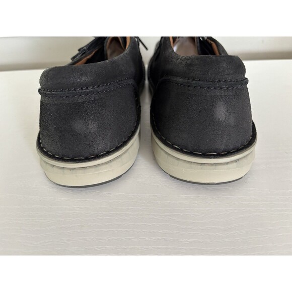 Birkenstock Pasadena III Suede Leather Black Moc-Toe Shoe Men’s 12 /EU 45 - Picture 7 of 10